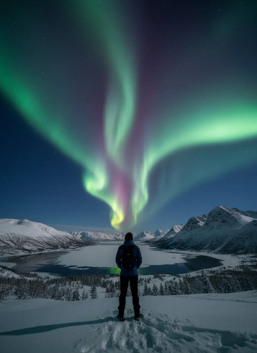 Northern Lights over Lapland